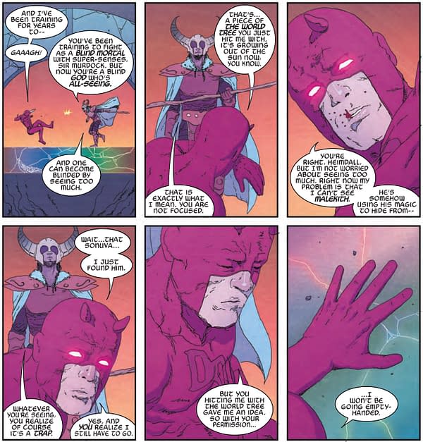 Daredevil Gains an Unfair Advantage in War of the Realms: War Scrolls #3 (Preview)