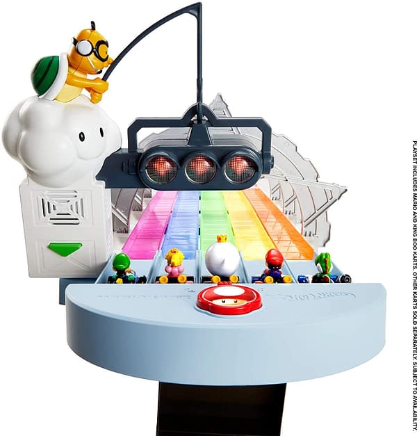 Mario Kart Rainbow Road Race Track Comes To Hot Wheels