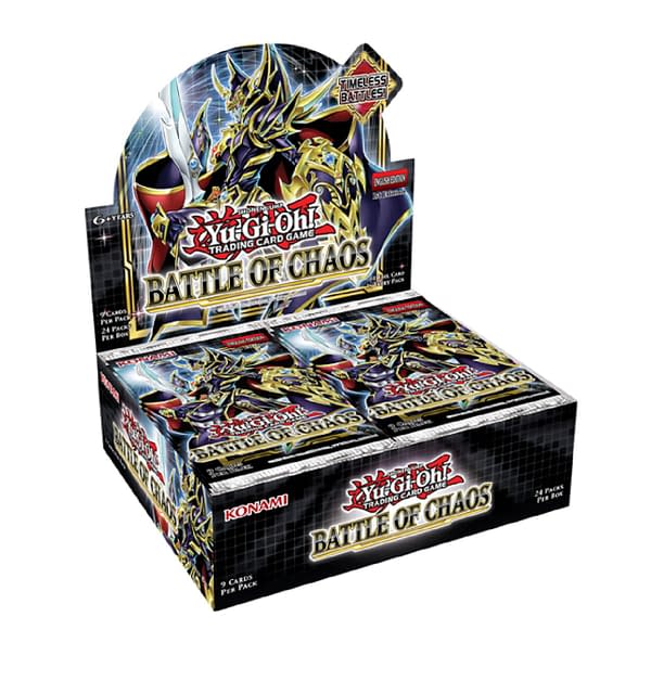 A look at the box artwork for Battle of Chaos, courtesy of Konami.