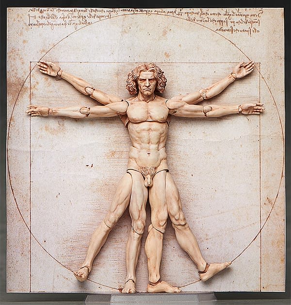Leonardo Da Vinci's Vitruvian Man Returns to Good Smile Company