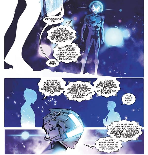 The Problem With Franklin Richards Never Having Been A Mutant