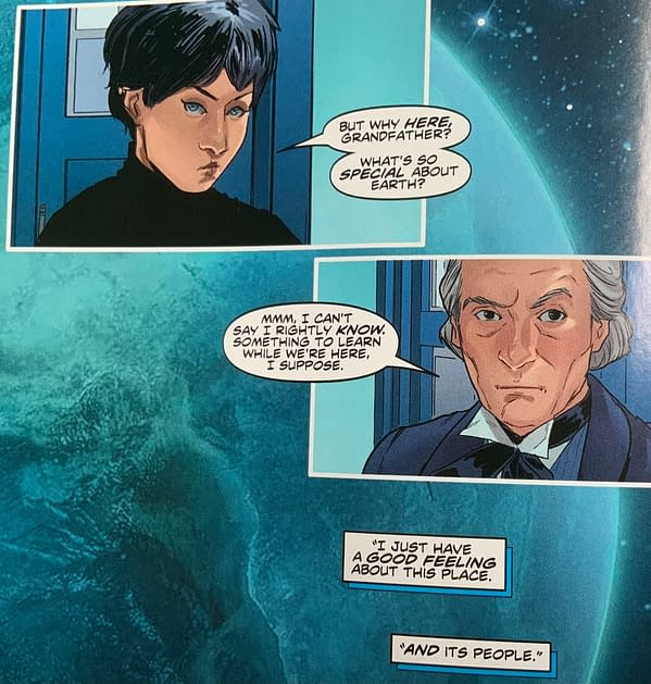 FCBD Doctor Who Finally Explains Why The Doctor Always Comes To Earth