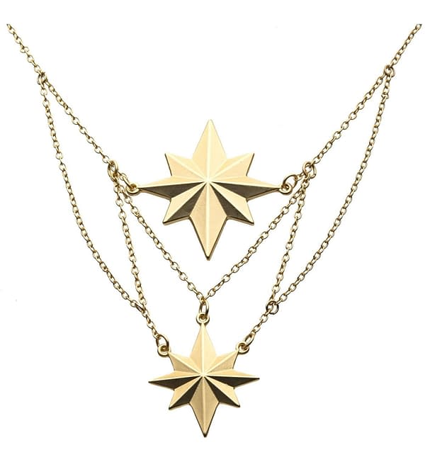 TIER MAT CAPTAIN MARVEL NECKLACE from Fun.com.