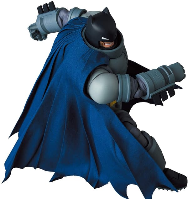The Dark Knight Returns Armored Batman Joins MAFEX