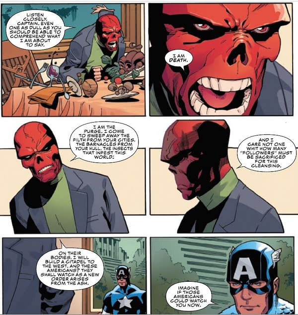 Red Skull Was Right? Ta-Nehisi Coates Finished Captain America Run