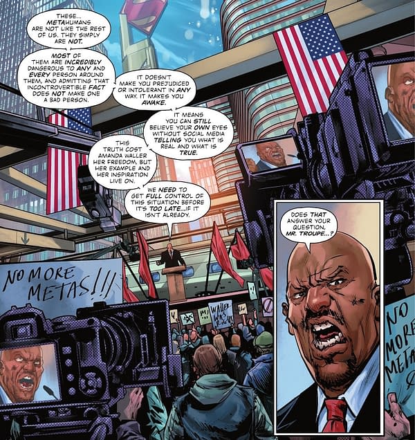 "No More Metas" and Amanda Waller Was Right in Black Lightning #2