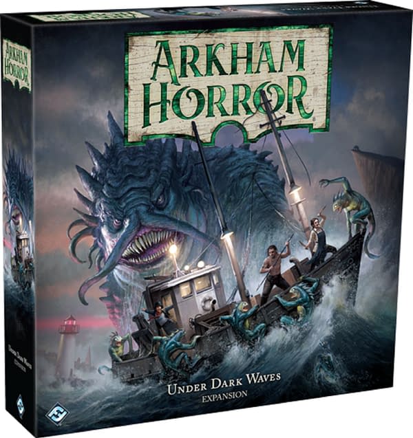 Fantasy Flight Games Arkham Horror Under Dark Waves Delayed due to Coronavirus