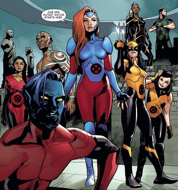 X-ual Healing: The X-Men Decide It's Better Down Where it's Wetter in X-Men Red #4