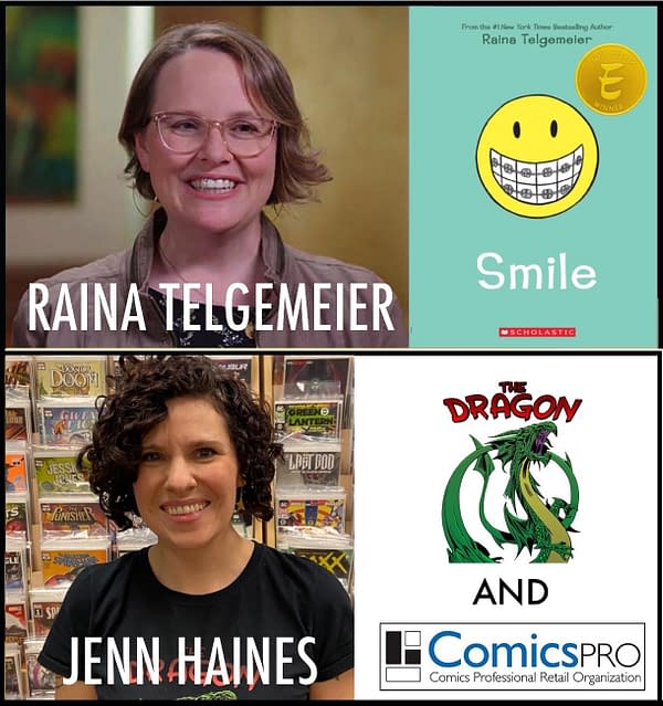 Raina Telgemeier Opens ComicsPRO Online Industry Event In Two Weeks