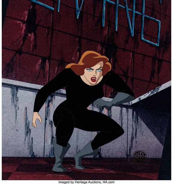 Batman: Mask of the Phantasm Andrea Beaumont Production Cel. Credit: Heritage Auctions