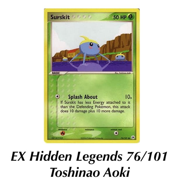 EX Legends Surskit. Credit: Pokémon TCG