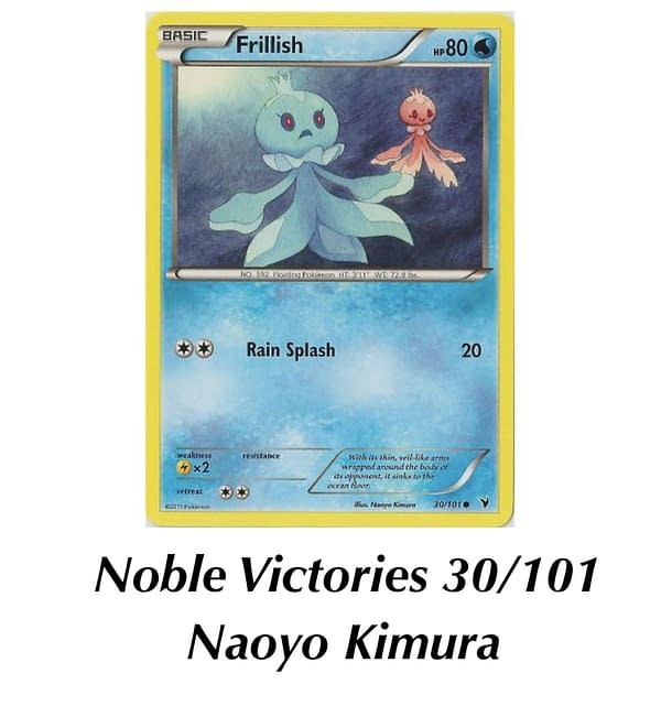 Noble Victories Frillish. Credit: Pokémon TCG