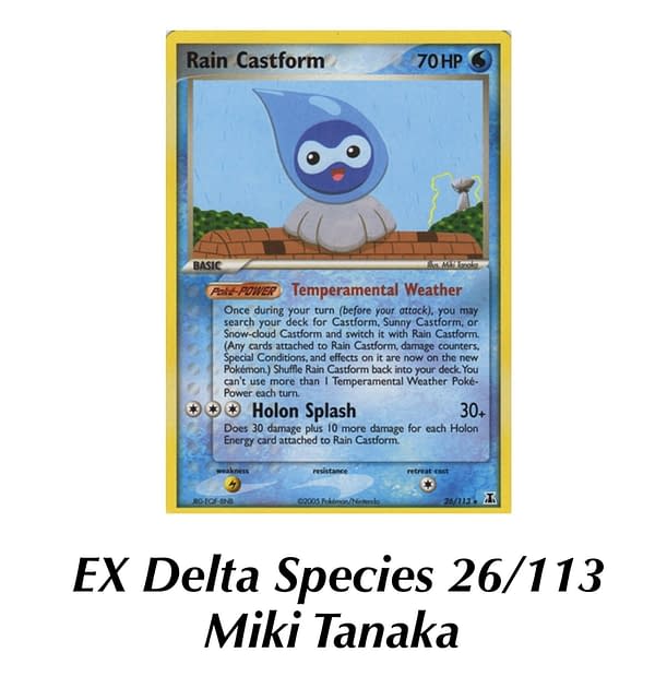 EX Delta Species Castform. Credit: Pokémon TCG