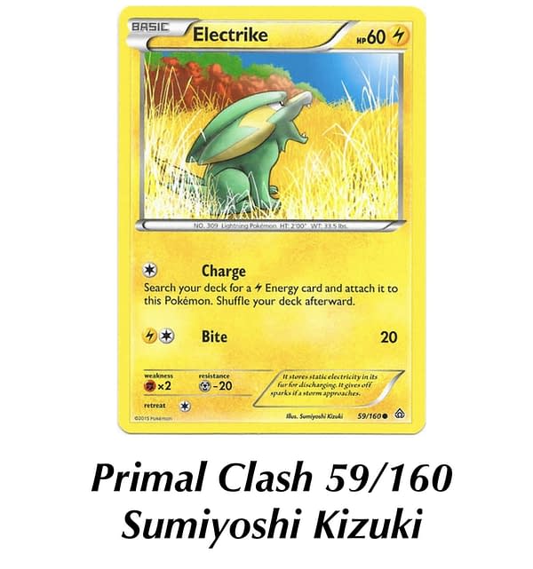 Primal Clash Electrike. Credit: Pokémon TCG