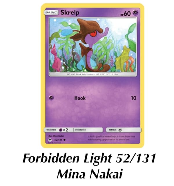 Forbidden Light Skrelp. Credit: Pokémon TCG