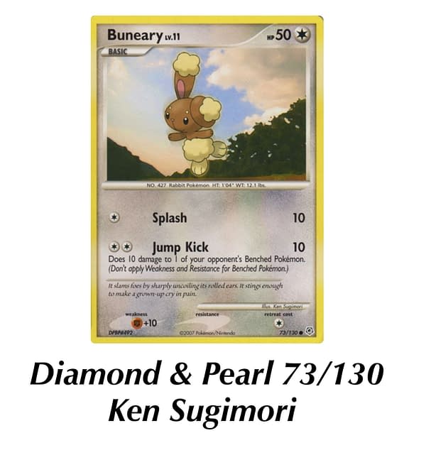 Diamond & Pearl Buneary. Credit: Pokémon TCG