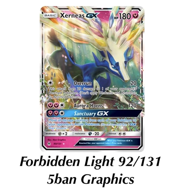 Forbidden Light Xerneas. Credit: TPCI