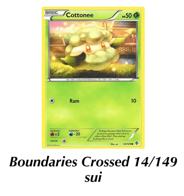 Boundaries Crossed Cottonee. Credit: TPCI