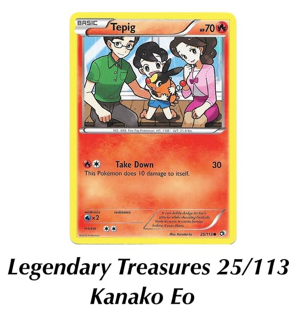 Legendary Treasures Tepig. Credit: Pokémon TCG
