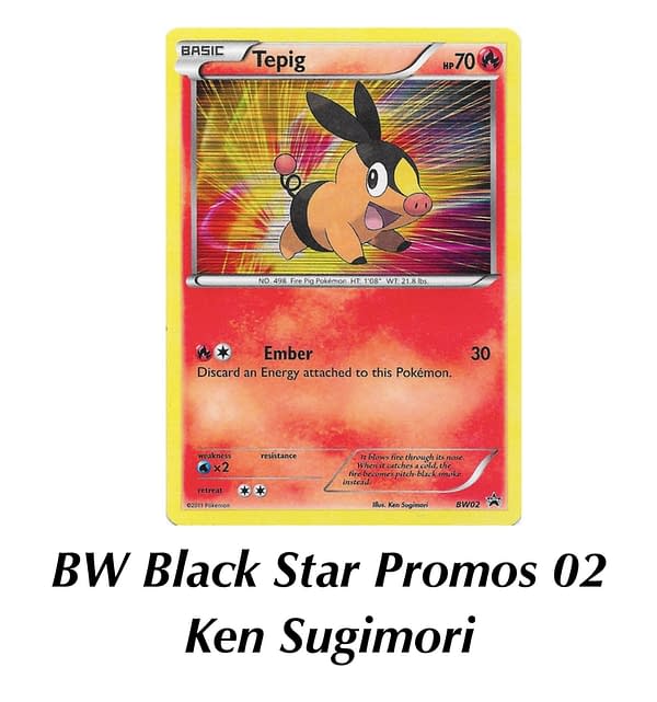 BW Black Star Promo Tepig. Credit: Pokémon TCG