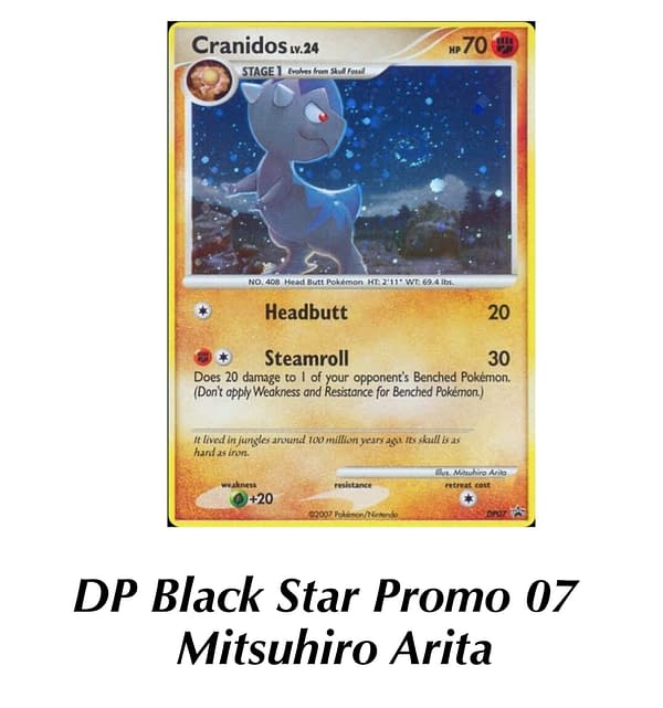 DP Black Star Promo Cranidos. Credit: TPCI