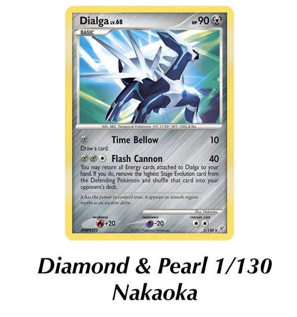 Diamond & Pearl Dialga. Credit: Pokémon TCG