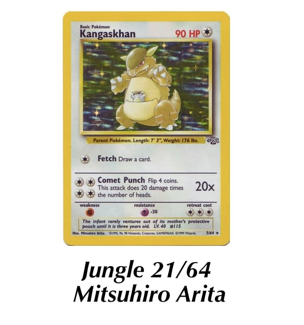 Base set Kangaskhan. Credit: WOTC