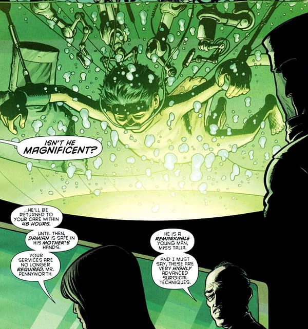 Ra's Al Ghul Long Shadow War Cast Over Deathstroke Inc #7 & Robin #12