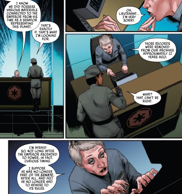 Star Wars #50 Reveals The Power Of A Desk Job In The Empire