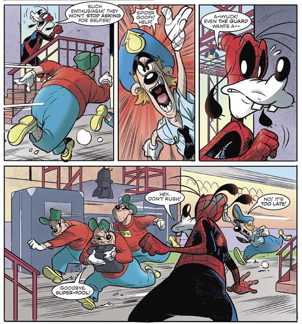 Spider-Goofy Doesn't Really Learn The Lesson Of Uncle Ben