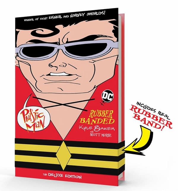 Kyle Baker's Plastic Man : Rubber Banded Actually Has A Rubber Band.