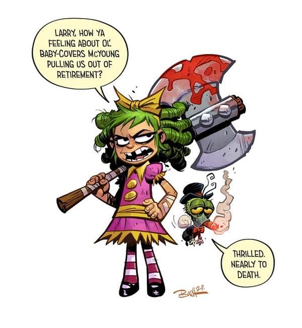 Skottie Young Launches Ongoing I Hate Fairyland Drawn By Brett Parson