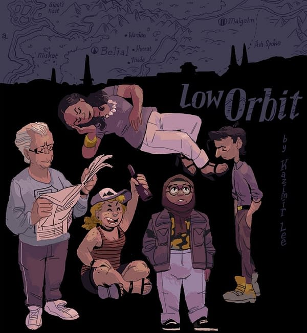  Low Orbit, The Debut YA Graphic Novel by Kazimir Lee