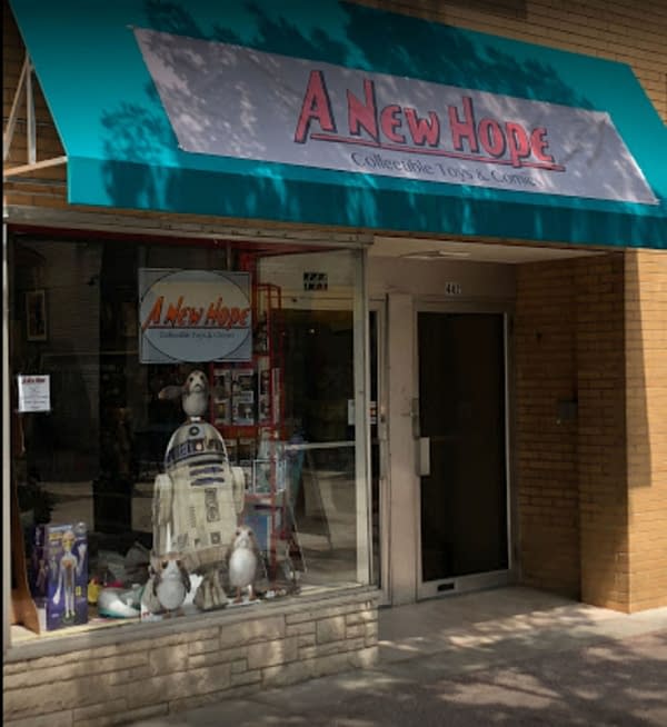 A New Hope Collectible Toys & Comics of Madison, Wisconsin to Close.