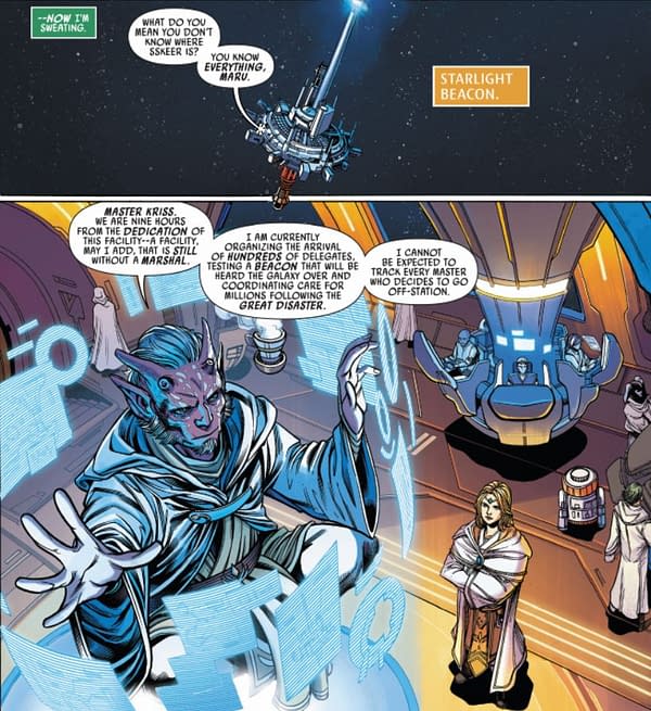 How The Force Looks To Keeve Trennis - Star Wars The High Republic #1