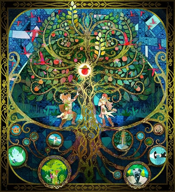 Artwork for Echoes Of Mana, courtesy of Square Enix.