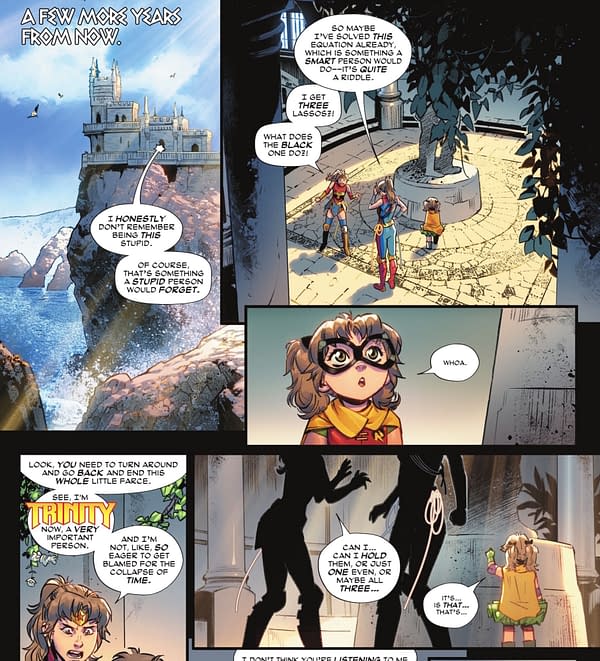How And Why Do The Three Wonder Women Meet? Trinity Spoilers...