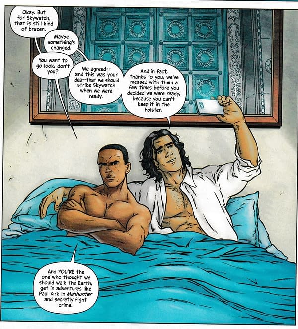 A New Midnighter and Apollo in Today's The Wild Storm #19