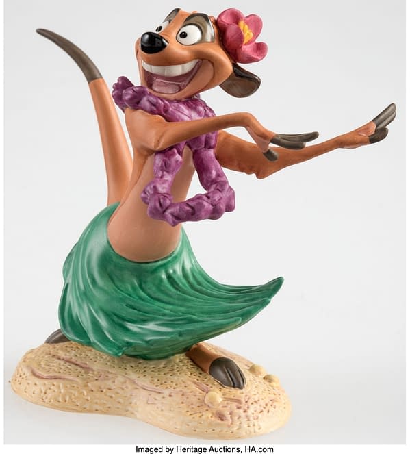 "Luau!" Timon Walt Disney Classics Collection Figurine. Credit: Heritage Auctions