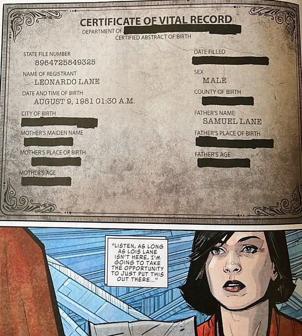 Lois Lane Gains A New Member Of The Family In Checkmate #5 (Spoilers)