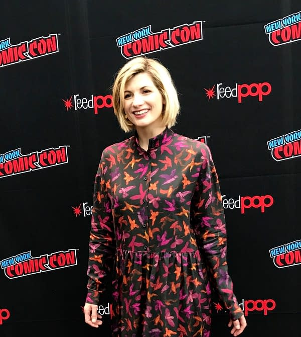 Jodie Whittaker Talked to Bleeding Cool About the Role and the Role Model of Doctor Who, at NYCC
