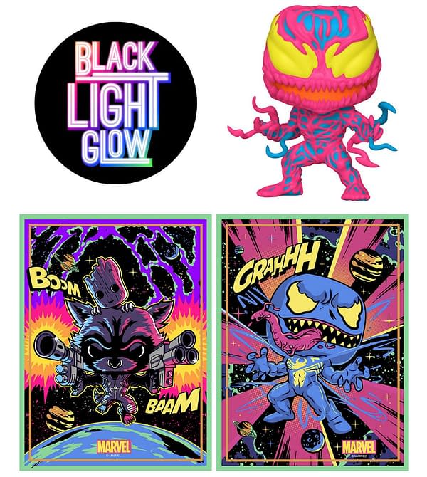 Funko Unveils Marvel Black Light for Today's FunkoShop Drop