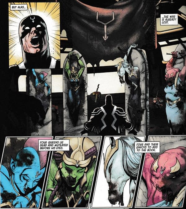 The Death of the Inhumans #1 &#8211; MAJOR SPOILERS &#8211; The List of the Dead