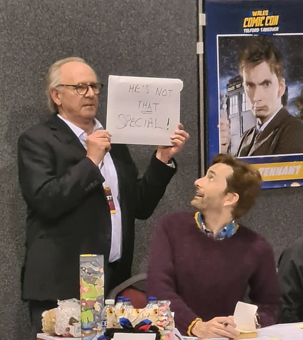 Peter Davison In Line For David Tennant At Wales Comic Con