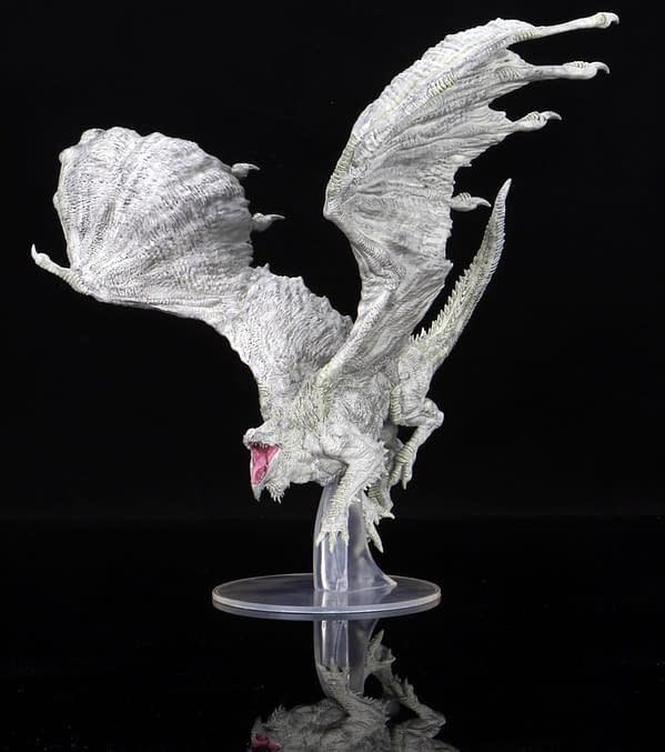 Icons of the Realms: Adult White Dragon Premium Figure, courtesy of WizKids.