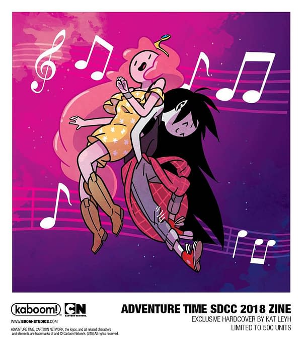 Adventure Time, Power Rangers, and WWE's Becky Lynch Headline BOOM! SDCC 2018 Exclusives