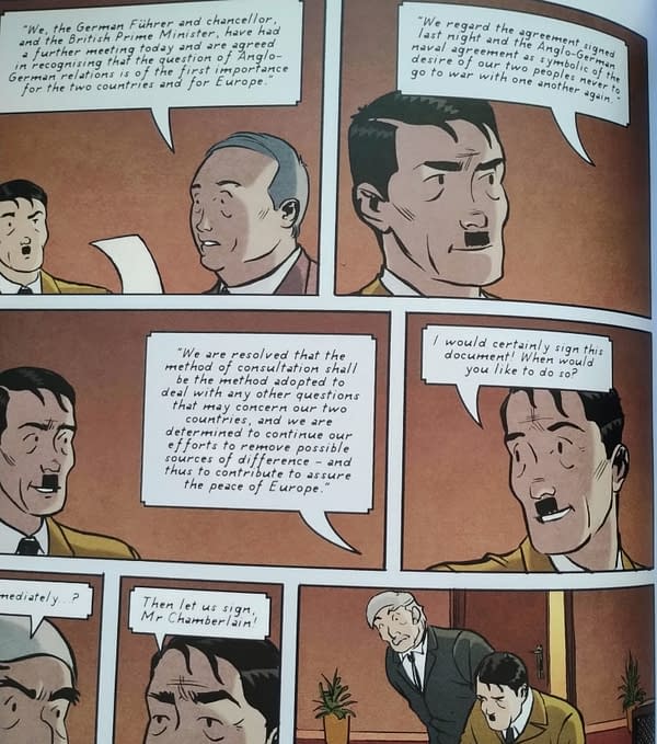 A Very Topical Graphic Novel About Chamberlain In Need Of A Publisher