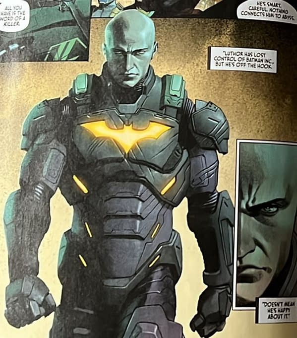 Lex Luthor To Keep The Batman Suit? (Spoilers)