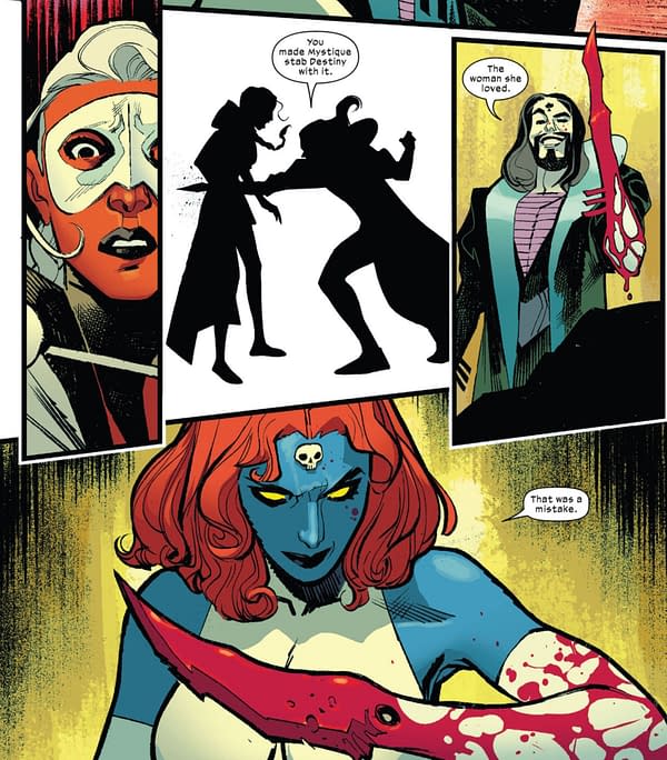 What Will Mystique And Destiny Do Next? (X-Men #35 Spoilers)