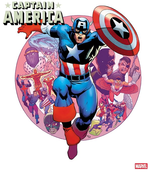 Cover image for CAPTAIN AMERICA #2 KEVIN MAGUIRE HIDDEN GEM VARIANT